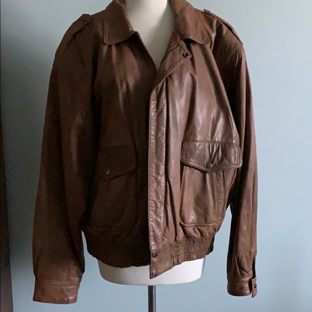 Vintage leather jacket